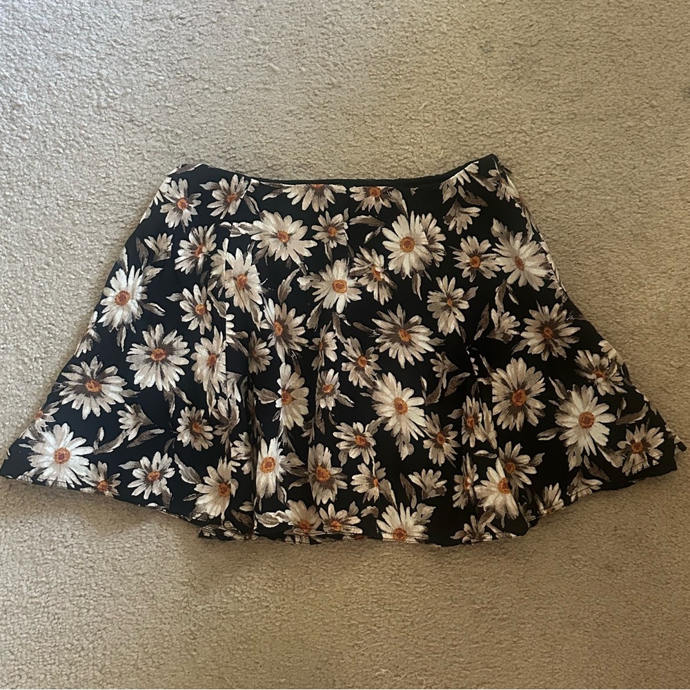 Urban Outfitters floral mini skirt